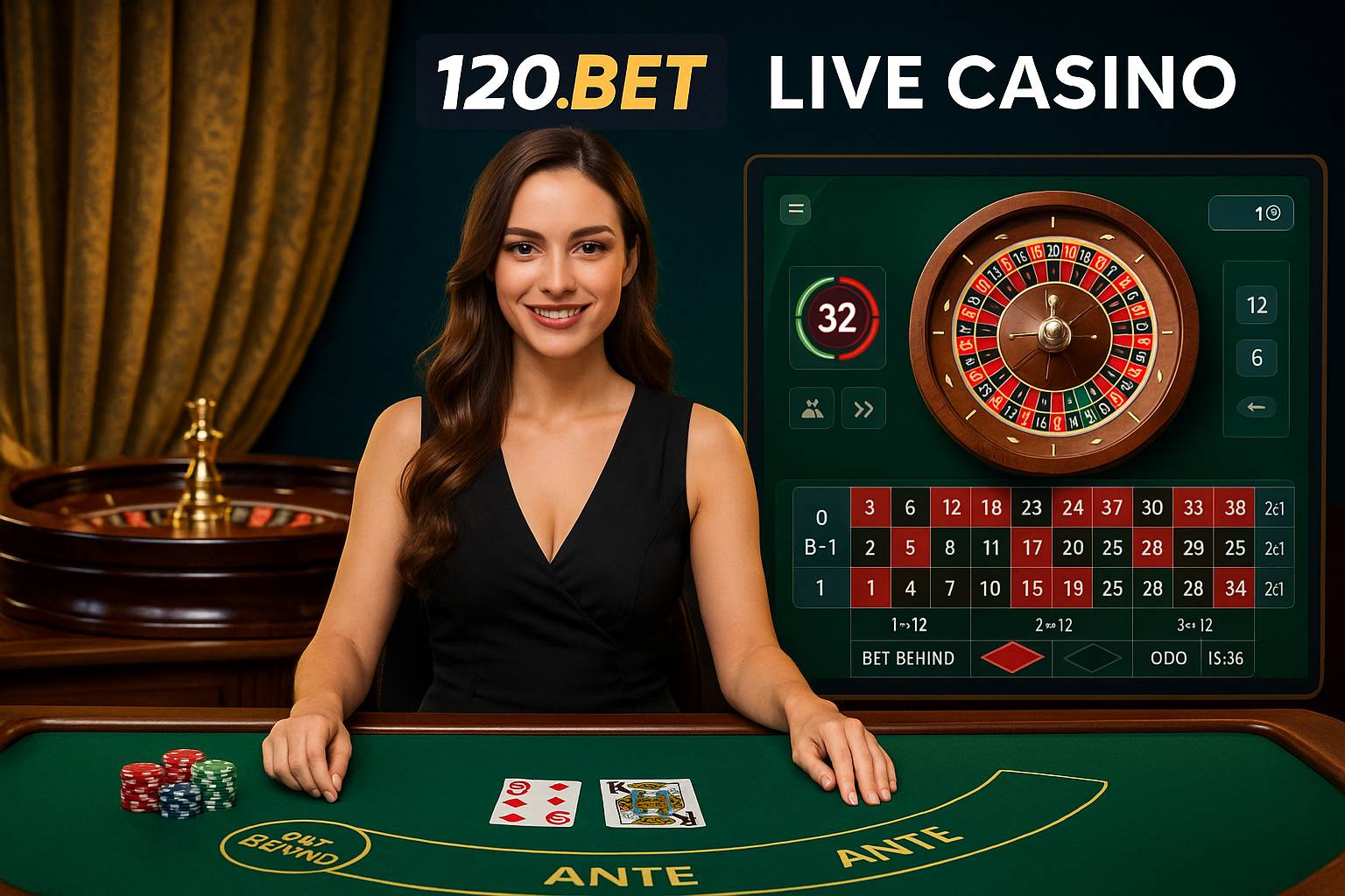 O 120.BET Live Casino lança promoções regularmente