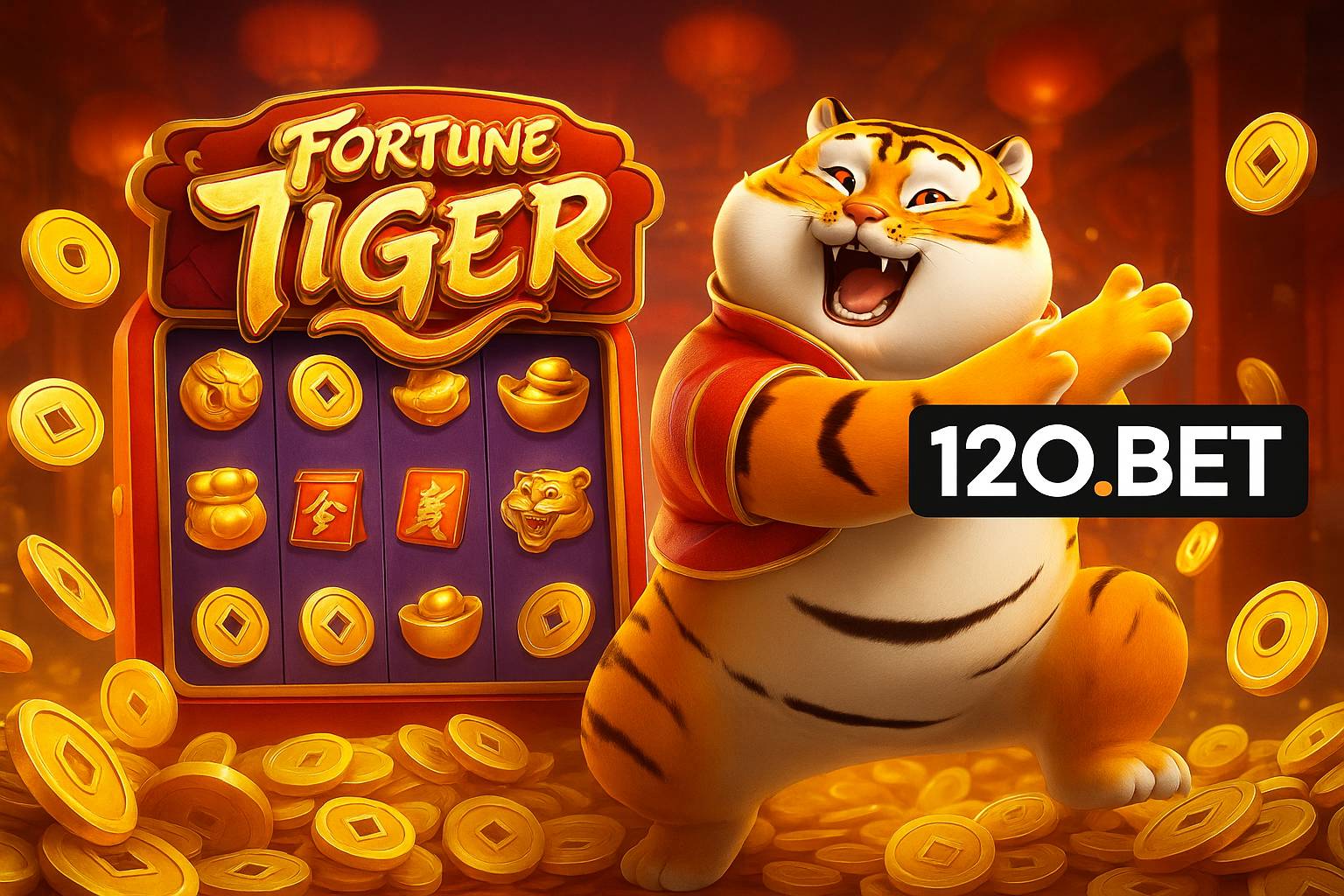 Fortune Tiger é um jogo imperdível no 120.BET Casino