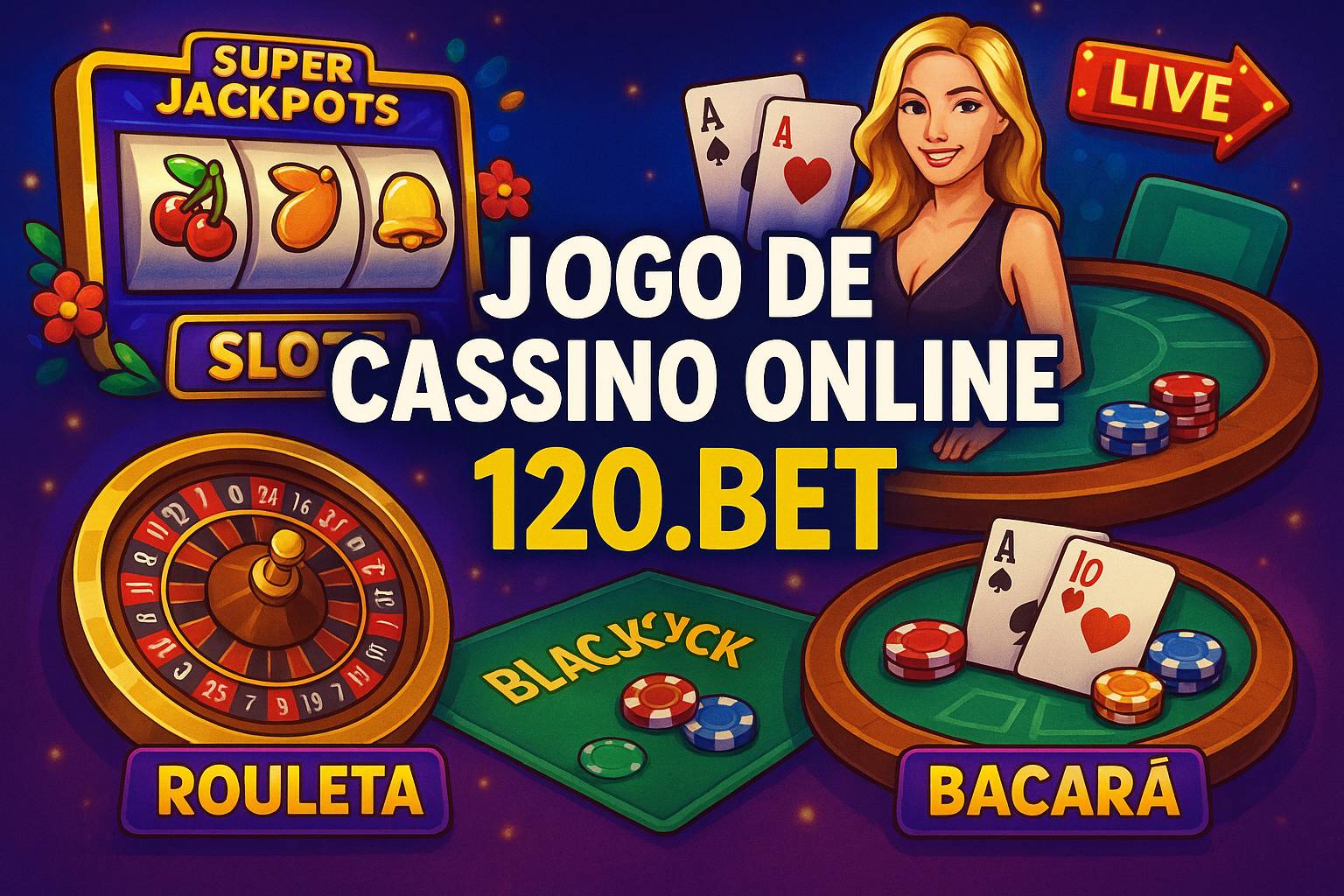 Jogos de cassino online 120.BET