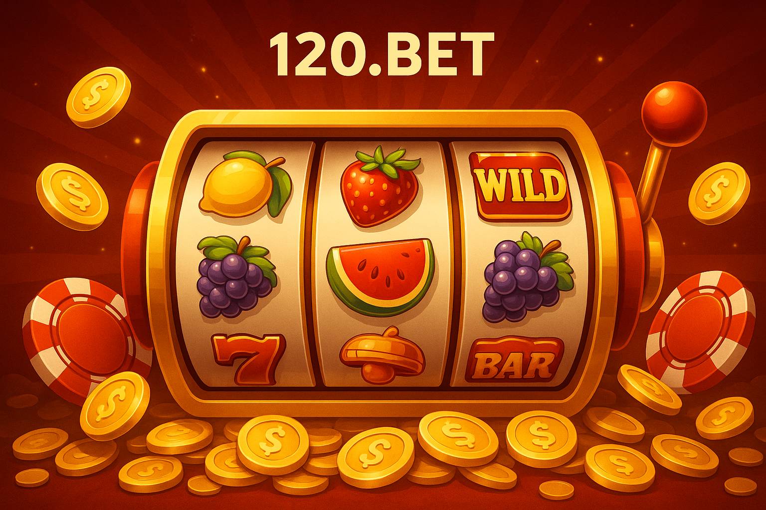 Explore o mundo das slot machines no 120.BET Casino